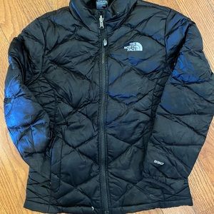 North Face Girls Puff Coat M (10/12)